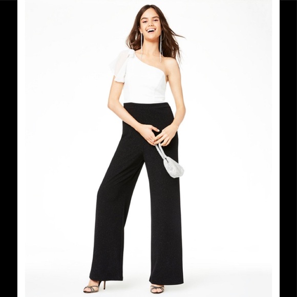 CITY STUDIO/juniors one shoulder jumpsuit/size 3 - Picture 1 of 11
